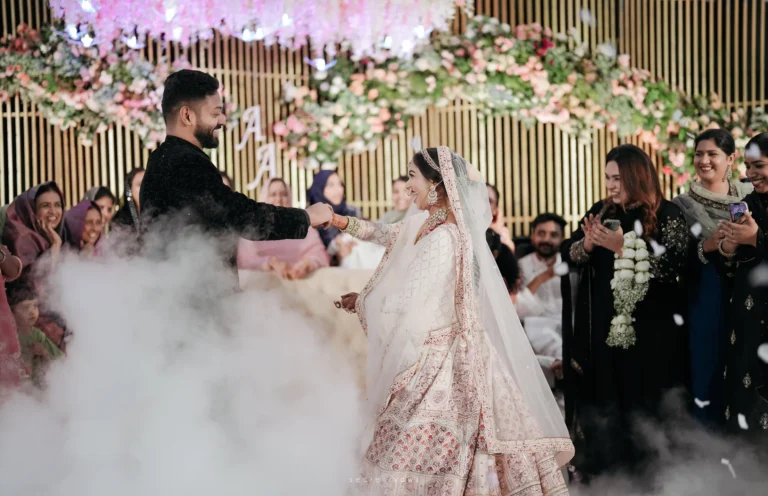 Bride & Groom Dancing