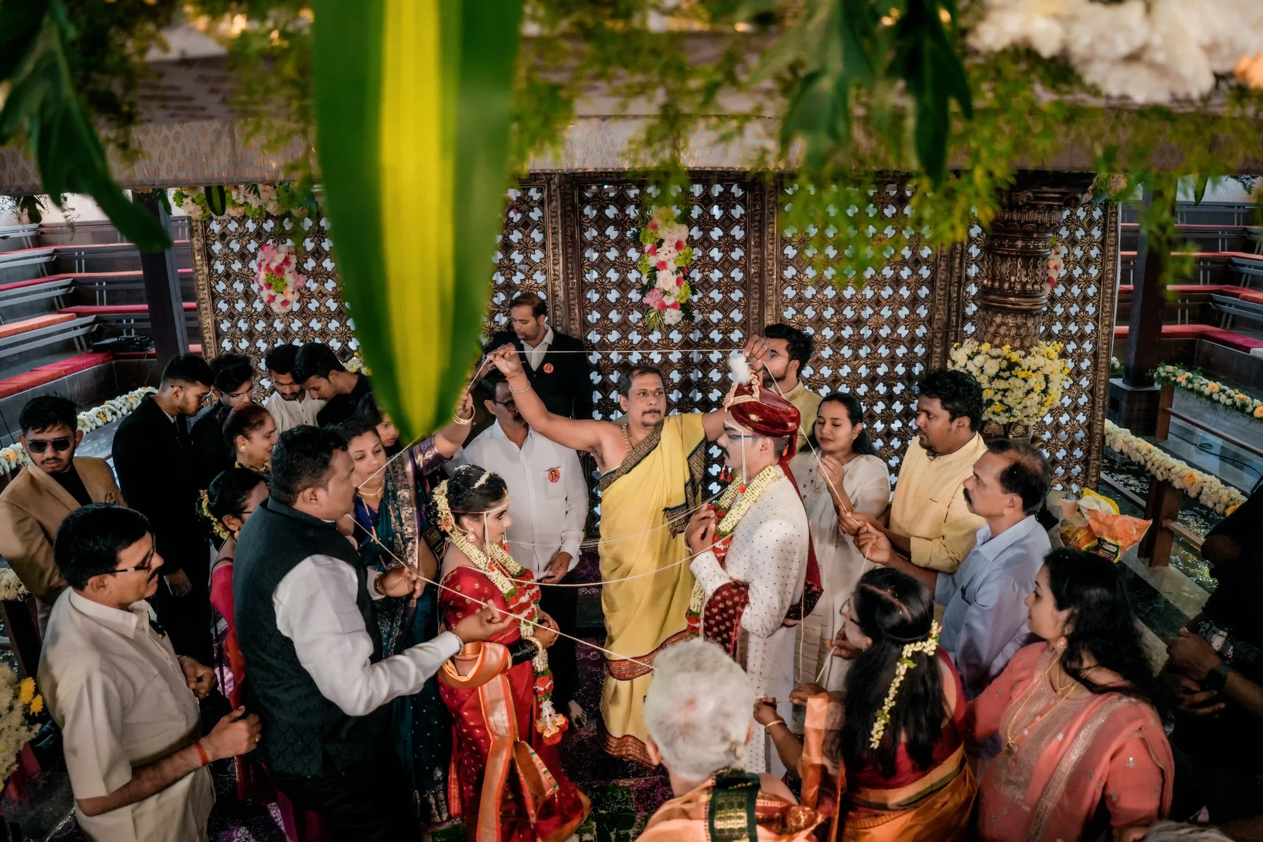 Wedding Ritual Using Thread